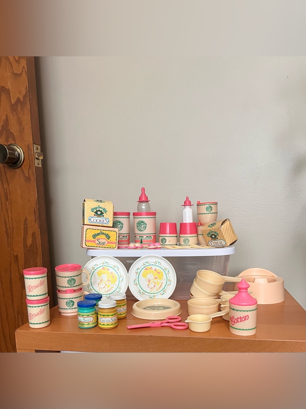 Vintage Cabbage Patch Kids Doll accessories collection